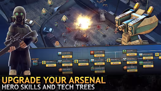 Screenshot 3 for Last Hope TD Tower Defense 4.06 MOD APK Unlimited Money