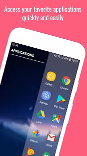 Screenshot 2 for Edge Screen Edge Gesture, Edge Action Premium 2.0.6 Mod