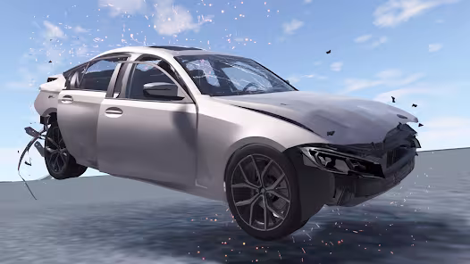 Screenshot 1 for Car Crash Royale 3.0.49 MOD APK Unlocked All Cars