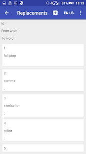 Screenshot 2 for Voice Notebook continuous speech to text Premium 1.8.0
