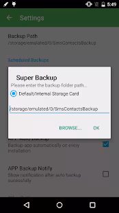 Screenshot 5 for Super Backup & Restore Premium 2.2.56
