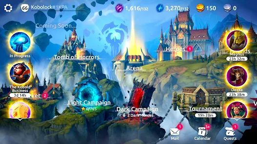 Screenshot 7 for Age of Magic RPG Strategy 2.16.0 MOD APK Menu/Damage/Immortal