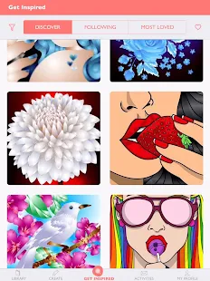 Screenshot 4 for Colorfy Coloring Book for Adults Free Plus 3.7 APK