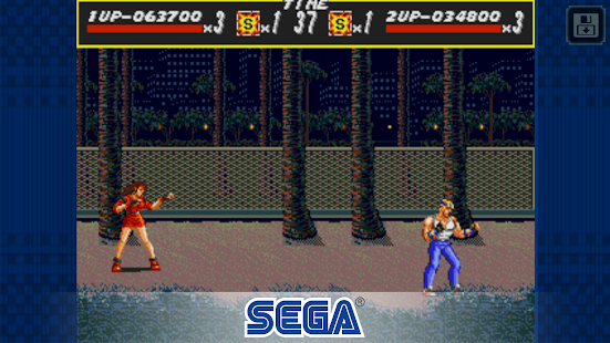 Screenshot 3 for Streets of Rage Classic 2.0.4 ÐœOD (Unlocked)