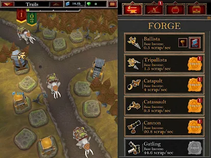 Castle Fusion Idle Clicker 1.5.4 MOD (Unlimited Gold + Gem)