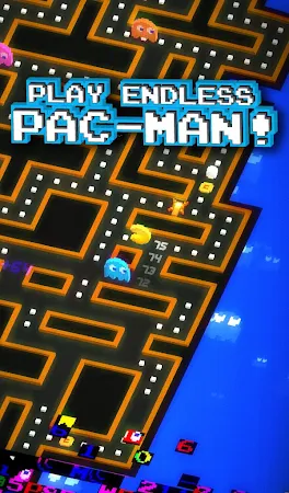 Screenshot 1 for PAC-MAN 256  Endless Maze 1.0.3 MOD