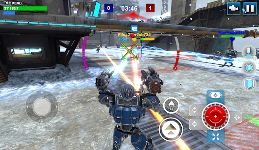 Screenshot 5 for Mech Wars Online Battles v1.424 MOD APK Unlimited Coin/Currency