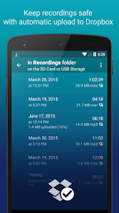 Screenshot 2 for Hi-Q MP3 Voice Recorder Pro 2.5.1 Final Paid