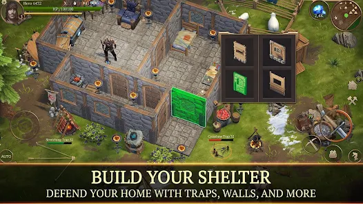 Screenshot 1 for Stormfall Saga of Survival 1.15.0 MOD APK Dumb Enemies