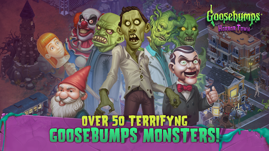 Screenshot 4 for Goosebumps HorrorTown Monsters City Builder 0.3.1 MOD APK