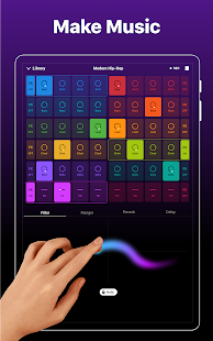 Screenshot 5 for Groovepad Music & Beat Maker 1.0.0 Mod