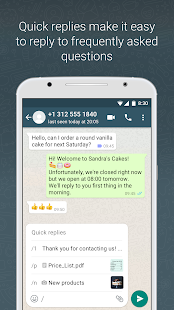 Screenshot 1 for WhatsApp Business 2.19.132