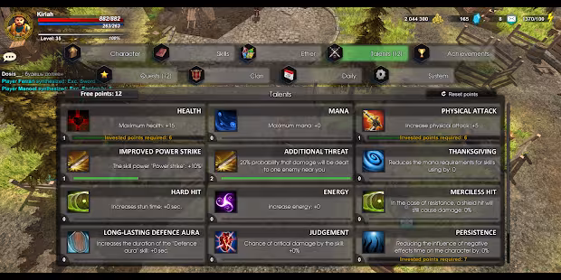 Screenshot 5 for Kongardion RPG Hack Slash Action Adventure Online 0.7.0.5 MOD APK God mode