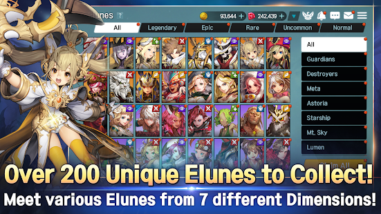 Screenshot 7 for Elune v2.11.14 MOD APK High Damage/Defense