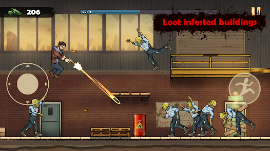 Screenshot 1 for Earn to Die Rogue 1.02.111 MOD APK Unlimited Money