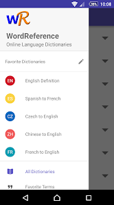 Screenshot 4 for WordReference.com Dictionaries 4.0.84 MOD APK Premium Unlocked