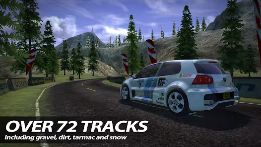 Screenshot 1 for Rush Rally 2 1.149 MOD APK Unlimited Money Unlocked All