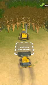 Screenshot 1 for Mega Harvester Lumber Factory Mod APK 1.0.7 Unlimited money