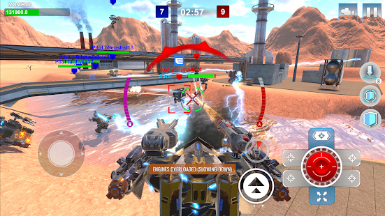 Screenshot 7 for Mech Wars Online Battles v1.424 MOD APK Unlimited Coin/Currency