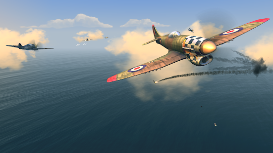 Screenshot 4 for Warplanes WW2 Dogfight 1.6.1 MOD APK (Unlimited Money+More)