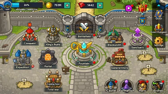 Screenshot 7 for Idle Kingdom Defense 1.1.22 MOD APK Unlimited Money