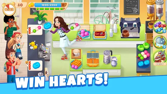 Screenshot 4 for Cooking Diary Best Tasty Restaurant & Cafe Game 1.36.2 Mod money