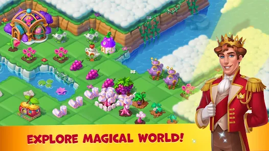 Screenshot 1 for Fairyland Merge Magic 1.362.21 MOD APK Unlimited Diamonds