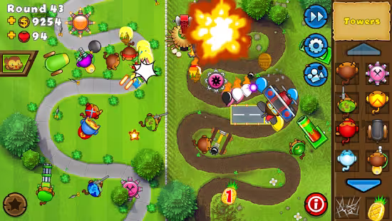 Screenshot 4 for Bloons TD 5 4.2 MOD APK Money