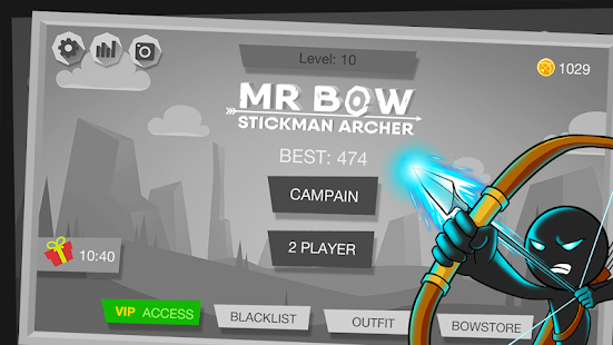 Screenshot 2 for Mr Bow 3.25 MOD (Unlimited Money)