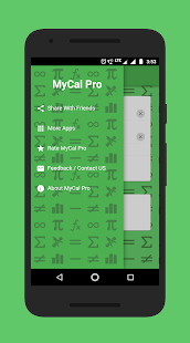 Screenshot 3 for MyCal Pro Percentage & General Calculator 1.4.0