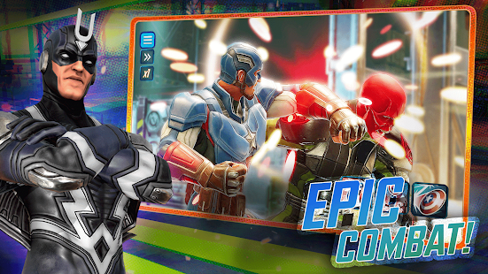 Screenshot 4 for MARVEL Strike Force Squad RPG 3.8.2 MOD (Skill has no cooling time)