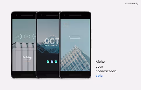 Screenshot 2 for Elements KWGT 5.0 Paid
