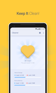 Screenshot 4 for Clean Droid 1 Tap Clear Cache & Phone Cleaner 1.1.23