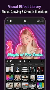 Screenshot 2 for Motion Ninja Pro Video Editor & Animation Maker v2.1.1 APK MOD Pro Unlocked