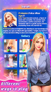 Screenshot 5 for Hotties Merge Mod APK 2.2.3 Unlimited money Mod Menu