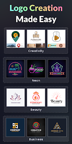 Screenshot 2 for Logo Maker 44.0 MOD APK Premium Unlocked