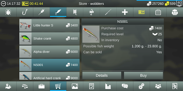 Screenshot 7 for My Fishing World Realistic fishing 1.10.84 MOD (Unlimited Money + VIP)