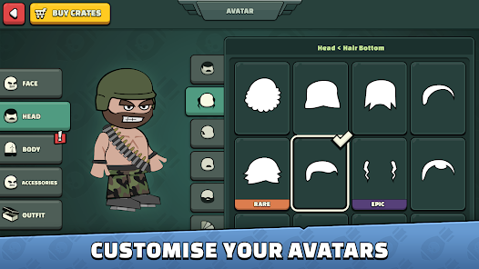 Screenshot 3 for Doodle Army 2 Mini Militia 2.2.2