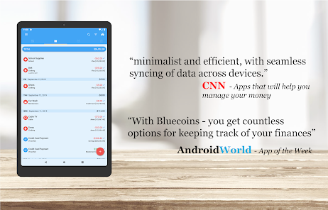 Screenshot 6 for Bluecoins Finance Budget, Money & Expense Manager Premium 10.2.1
