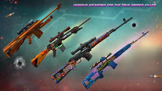 Screenshot 2 for Highway Sniper Shooter 2.5 MOD APK Unlimited Money