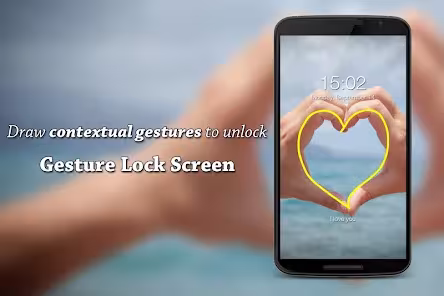 Screenshot 3 for Gesture Lock Screen 4.28 APK MOD Pro Unlocked