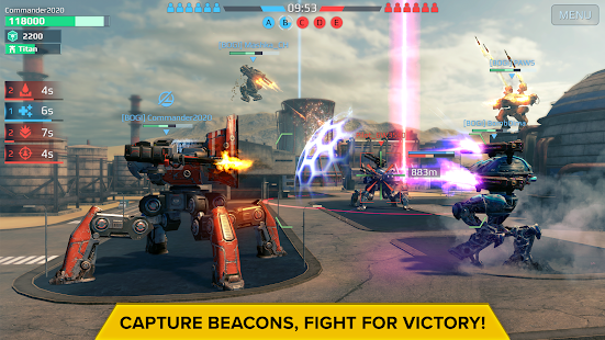 Screenshot 3 for War Robots 6v6 Tactical Multiplayer Battles 6.7.6 MOD Inactive Bots/Unlimited Bullets