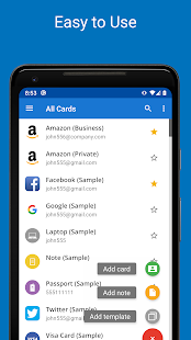 Screenshot 2 for Password Manager SafeInCloud Pro 21.1.10 Patched