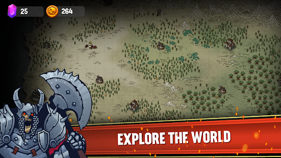 Screenshot 5 for Dungeon Age of Heroes MOD APK