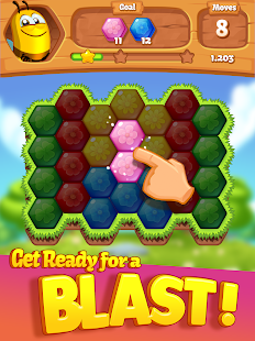 Screenshot 5 for Bee Brilliant Blast 1.26.2 MOD (Infinite Lives + Infinite Coins + More)
