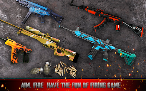 Screenshot 3 for Real Commando Strike FPS Shooting Game NO ADS v9.6 APK