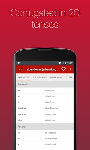 Screenshot 4 for Spanish Verb Conjugator Pro 3.4.2 APK Paid