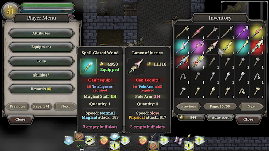 Screenshot 2 for 9th Dawn III RPG 1.71 MOD APK Money