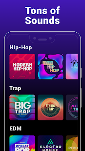Screenshot 1 for Groovepad Music & Beat Maker 1.0.0 Mod