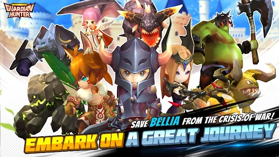 Screenshot 1 for Guardian Hunter SuperBrawlRPG 15.4.3.00 Mod God Mode / No Skill Cooldown / Weak Enemies